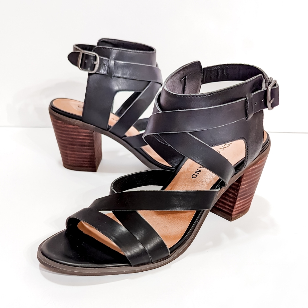 LUCKY BRAND Kailasa Strappy Sandal Black 8.5